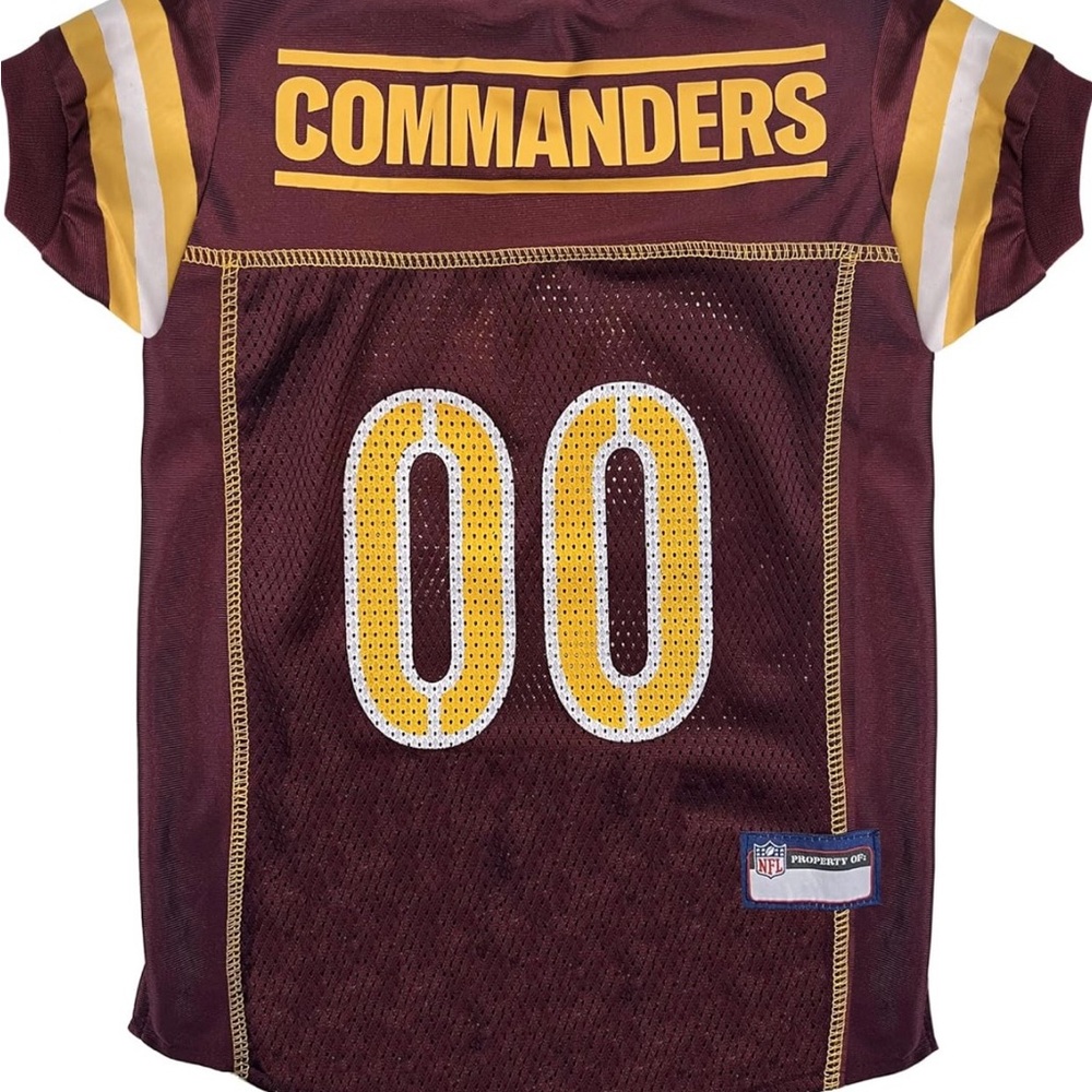 Pets First Washington Commanders Pet Jersey, Medium